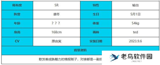 《绯色回响》手游 雪娜角色介绍 最新攻略