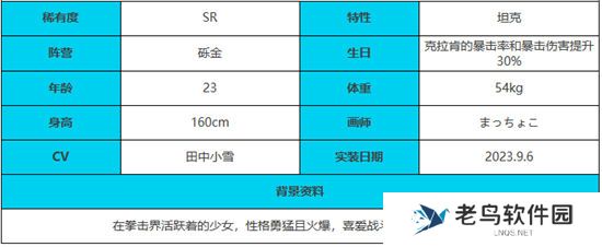 《绯色回响》手游 凌烟角色介绍 最新攻略